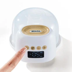 VEVOR Breast Pump, Wearable Electric Breast Pumps Hands Free, 4 Mode & 12 Levels, 300mmHg Strong Suction, Ultra-Quiet Rechargeable Portable Breastfeeding Pump with LED Display, 24mm Insert/28mm Flange