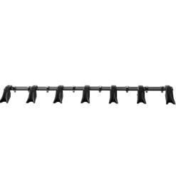 VEVOR Bucket Tooth Bar, 53'', Heavy Duty Tractor Bucket Teeth Bar for Sub-Compact Tractor Loader, 4560 lbs Load-Bearing Capacity, Fits Bucket Cutting Edges Sized 1/2