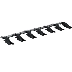 VEVOR Bucket Tooth Bar, 53'', Heavy Duty Tractor Bucket Teeth Bar for Sub-Compact Tractor Loader, 4560 lbs Load-Bearing Capacity, Fits Bucket Cutting Edges Sized 1/2