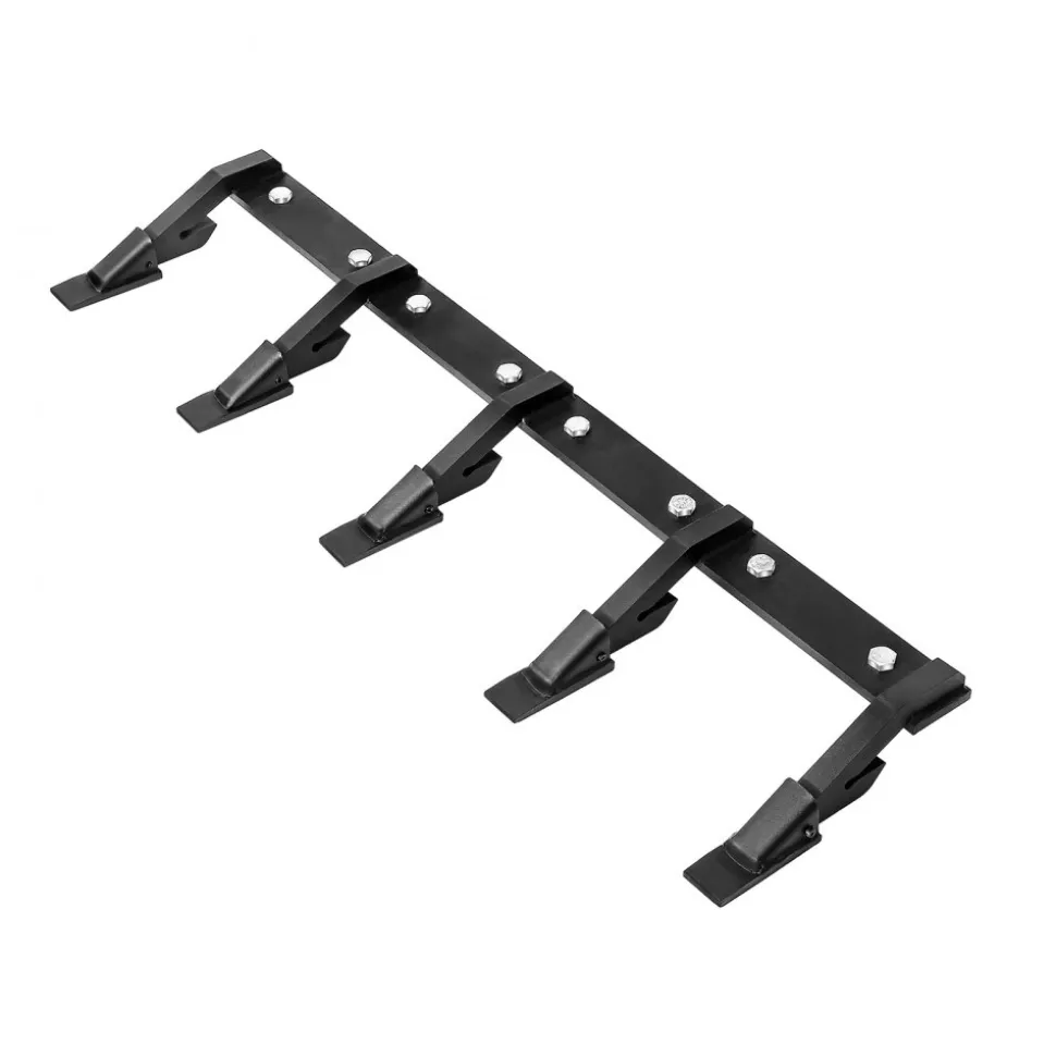 VEVOR Bucket Tooth Bar,45.2 in Heavy Duty 6 Teeth Tractor Bucket Bar for Tractor Loader Skidsteer, 4560 lbs Load Capacity, Bolt On Teeth Bars for Buckets Protection Efficient & Soil Excavation
