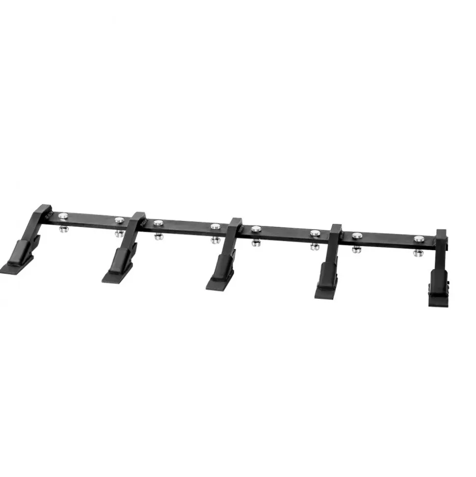 VEVOR Bucket Tooth Bar,45.2 in Heavy Duty 6 Teeth Tractor Bucket Bar for Tractor Loader Skidsteer, 4560 lbs Load Capacity, Bolt On Teeth Bars for Buckets Protection Efficient & Soil Excavation
