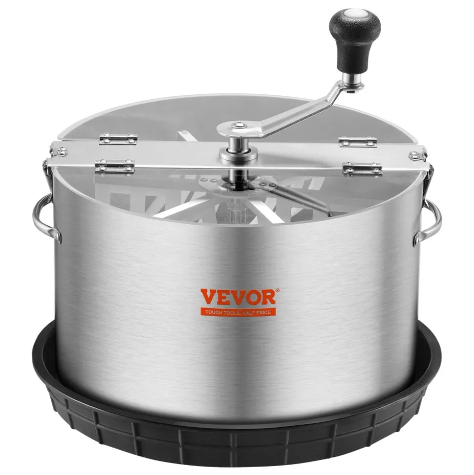 VEVOR Bud Leaf Trimmer, 16 inch Stainless Steel Manual Bud Trimmer Machine, with Clear PET Cover for Visual Cutting, Hand Pruners Included, for Cutting Leaves, Buds, Flowers, Hydroponic Plants