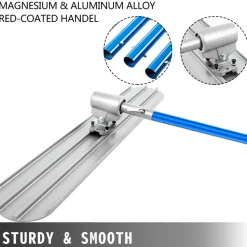 VEVOR Bull Float Magnesium Concrete Float 48 x 8