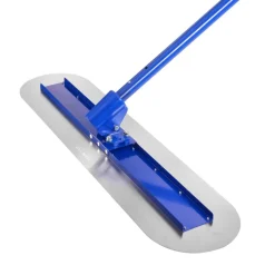 VEVOR Bull Float Magnesium Concrete Float, 47.24 x 11.8 Inch Round End Concrete Float Tool with 4 Aluminum Alloy Replaceable Handles, Cement Finishing Float for Various Industrial Applications
