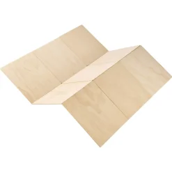 VEVOR Bunkie Board, Cal King 69.7 x 81.9 in, Foldable Bed Board Under Mattress with Nylon Webbing, Plywood, Rounded Edges, Anti-Sag Design for Metal Frames, Sleeper Sofas, Platform and Bunk Beds