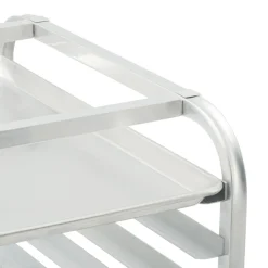 VEVOR Bun Pan Rack, 10-Tier Commercial Bakery Racks with Brake Wheels, Aluminum Racking Trolley Storage for Half & Full Sheet, Speed Rack For Kitchen Home, Bread Baking Equipment, 26
