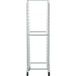 VEVOR Bun Pan Rack, 20-Tier Commercial Bakery Racks with Brake Wheels, Aluminum Racking Trolley Storage for Half & Full Sheet, Speed Rack For Kitchen Home, Bread Baking Equipment, 26"L x 20.4"W x 70"H