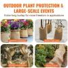 VEVOR Burlap Fabric Roll, 14 in x 30 ft & 50 x 50 High Density Wide Natural Burlap Fabric Rolls, Jute Fabric Burlap Tree Wrap Roll, for Decor, Crafts, Wedding, Gardening, Plant & Tree Winter Covering