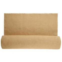 VEVOR Burlap Fabric Roll, 40” x 150 ft & 45 x 45 High Density Wide Natural Burlap Fabric Rolls, Jute Fabric Burlap Tree Wrap Roll, for Decor, Crafts, Wedding, Gardening, Plant & Tree Winter Covering