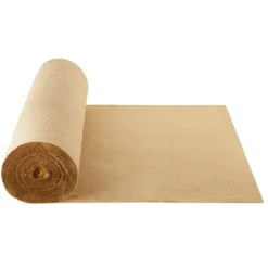 VEVOR Burlap Fabric Roll, 40” x 300 ft & 45 x 45 High Density Wide Natural Burlap Fabric Rolls, Jute Fabric Burlap Tree Wrap Roll, for Decor, Crafts, Wedding, Gardening, Plant & Tree Winter Covering