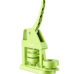 VEVOR Button Maker Machine, 2.28 in, Plastic Pin Maker with 100pcs Button Parts, Mr. Panda Magic Book, Circle Cutter and Hex Wrenches, Reinforced Ergonomic Handle, for DIY Badges, Personalized Pins