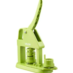 VEVOR Button Maker Machine, 0.98 in, Plastic Pin Maker with 500pcs Button Parts, Mr. Panda Magic Book, Circle Cutter and Hex Wrenches, Reinforced Ergonomic Handle, for DIY Badges, Personalized Pins