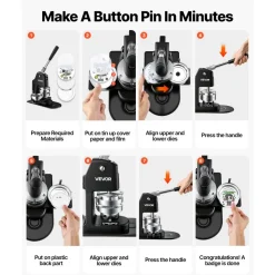 VEVOR Button Maker Machine 1.25