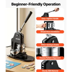 VEVOR Button Maker Machine 1.25
