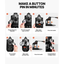 VEVOR Button Maker Machine 1.25