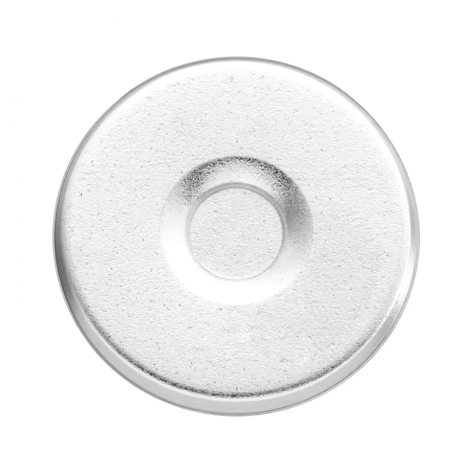 VEVOR Button Maker Supplies 50 Sets 0.98 in / 25 mm Refrigerator Magnets, Button Parts with Magnetic Backs, Metal Shells, Clear Mylar Films, and Blank Circle Papers, for Home DIY and Kitchen Decor