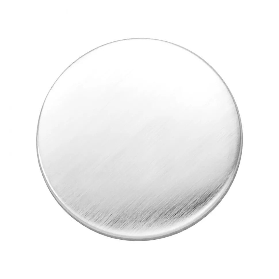 VEVOR Button Maker Supplies 50 Sets 0.98 in / 25 mm Refrigerator Magnets, Button Parts with Magnetic Backs, Metal Shells, Clear Mylar Films, and Blank Circle Papers, for Home DIY and Kitchen Decor