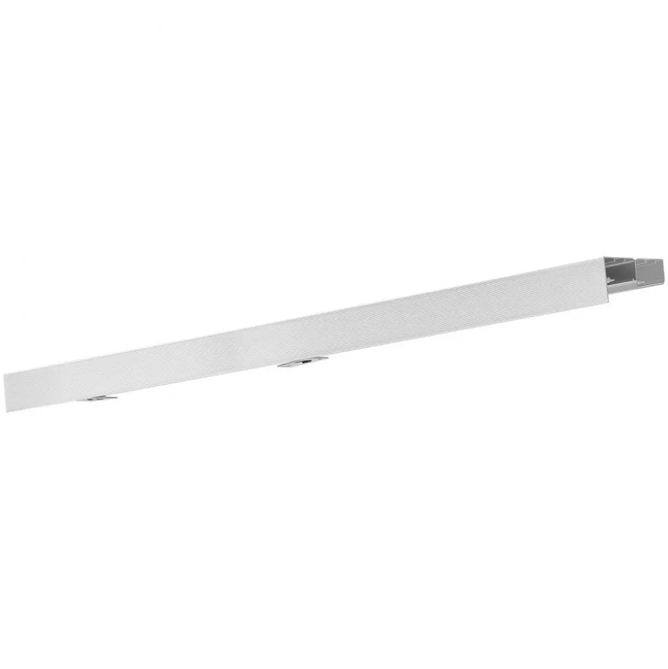 VEVOR Bypass Sliding Door Hardware Kit, 4 ft Aluminum Alloy Dual-Track Bypass Door Hardware, Smooth and Quiet Sliding, Easy to Install, for 1" to 1 3/4" Thickness 24" Width 2 Door System, for Closet