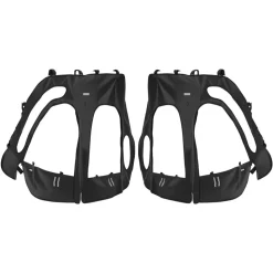 VEVOR Cab Enclosure Upper Doors, Compatible with Polaris RZR XP4 1000/Turbo 2014-2023, Soft Upper Doors, Windproof Upgraded Zipper UTV Soft Side Window Kit, Work with Side Mirrors and Windshields