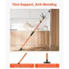 VEVOR Cabinet Jack Support Pole, 2-Pack, 45.7-114.2 Inch Steel Telescopic Quick Support Rod, Adjustable 3rd Hand System up to 154 lbs Capacity for Installing Cabinets, Lifting Drywall, Cargo Bars