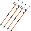 VEVOR Cabinet Jack Support Pole, 4-Pack, 45.7-114.2 Inch Steel Telescopic Quick Support Rod, Adjustable 3rd Hand System up to 154 lbs Capacity for Installing Cabinets, Lifting Drywall, Cargo Bars