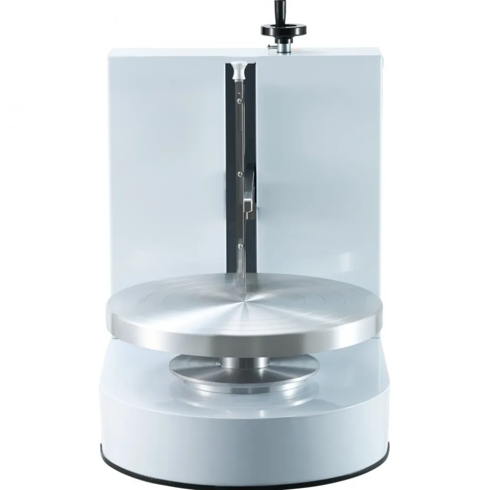 VEVOR Cake Decorating Machine, Cake Cream Spreading Coating Smearing Machine, Low Noise Cake Frosting Machine, Turntable with Adjustable Scraper, for 4" to 12" Cake, 25-320RPM Rotating Speed, White
