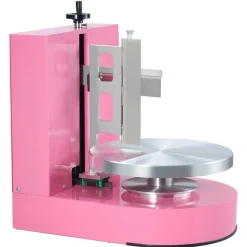 VEVOR Cake Decorating Machine, Cake Cream Spreading Coating Smearing Machine, Low Noise Cake Frosting Machine, Turntable with Adjustable Scraper, for 4" to 12" Cake, 25-320RPM Rotating Speed, Pink