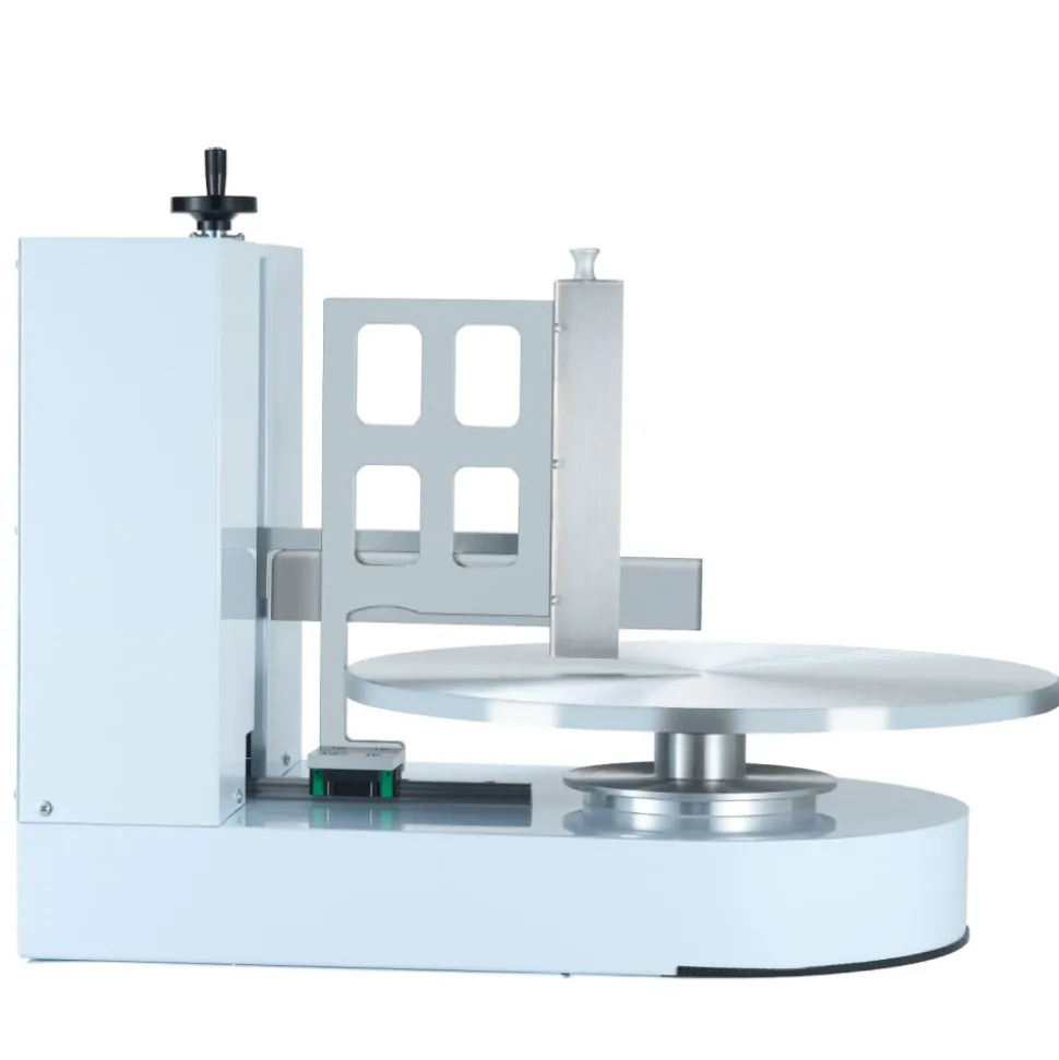 VEVOR Cake Decorating Machine, Cake Cream Spreading Coating Smearing Machine, Low Noise Cake Frosting Machine, Turntable with Adjustable Scraper, for 4" to 16" Cake, 25-320RPM Rotating Speed, White