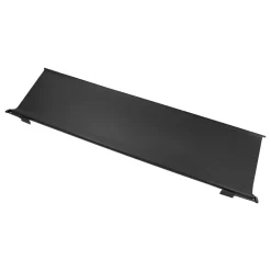 VEVOR Camper Awning Fabric Replacement, 7" to 12', Weatherproof Durable Slide Topper Awning with Bracket, Heavy Duty Slide Topper Awning with Stainless Steel Material, Fit for RV & Motorhome(Black)