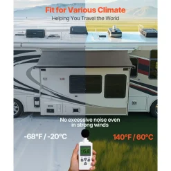 VEVOR Camper Awning Fabric Replacement, 7