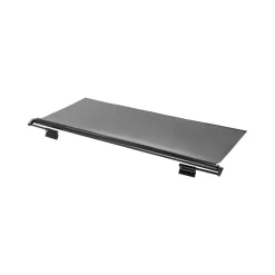 VEVOR Camper Awning Fabric Replacement, 1" to 8', Weatherproof Durable Slide Topper Awning with Bracket, Heavy Duty Slide Topper Awning with Stainless Steel Material, Fit for RV & Motorhome(Black)