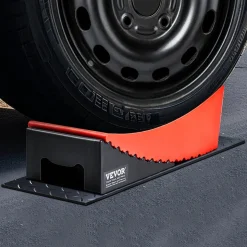 VEVOR Camper Levelers, 2 Pcs RV Leveling Blocks, up to 8818.5lbs Camper Wheel Chocks, Max. 4" Leveling Height Heavy Duty Curved Levelers, RV Camper Leveler Kit with Anti-Slip Mat Carrying Bag Level