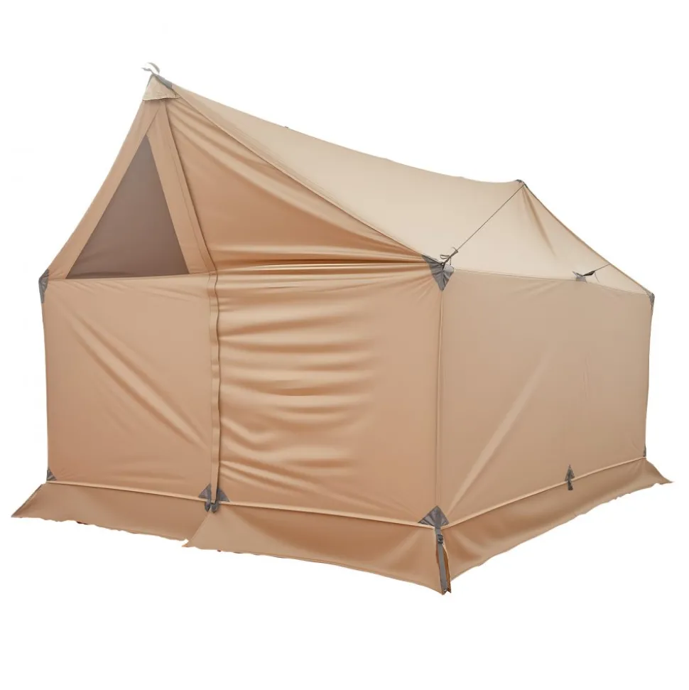 VEVOR Camping Hot Tent, 2 Persons Cabin Hot Tent with Stove Jack, Waterproof Winter Tents Shelters with Vents, Lightweight & Portable 4 Season Tents for Hiking Fishing Hunting Backpacking