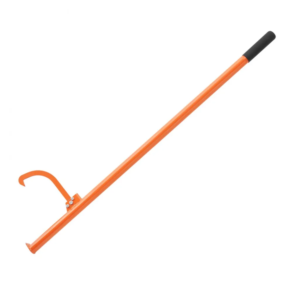 VEVOR Cant Hook Tool, 46.5 in, Heavy Duty Steel Log Roller, Log Lifter Timber Jack 32" Dia Logs, Forestry Logging Tools, Dual Function Log Handler for Rolling and Clamping Logs