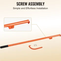 VEVOR Cant Hook Tool, 46.5 in, Heavy Duty Steel Log Roller, Log Lifter Timber Jack 32