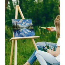VEVOR Canvas Boards for Painting, 12 x 16 Inch White Canvases for Painting, 24 Pack Painting Canvas Panels for Sketching, Acrylic and Oil Painting, Watercolor, Paint Canvas for Kids and Professionals