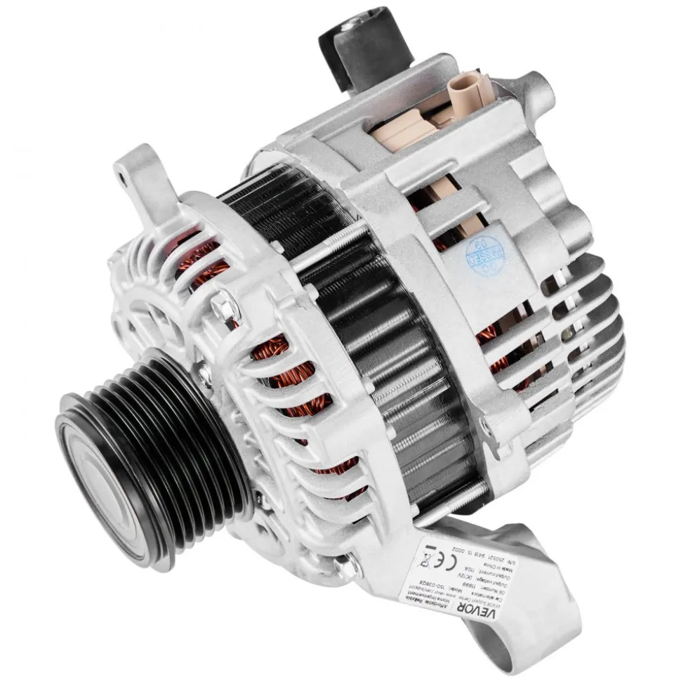 VEVOR Car Alternator 11999, Compatible with Honda Accord L4 2.4L 2013-2017, Automotive Replacement Alternator with Aluminum Housing and Pure Copper Round Coil, 31100-5A2-A02, AHGA88, 14489, A5TL0581ZC