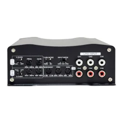 VEVOR Car Audio Amplifier, 5-Channel Bridgeable Car Amplifier, Multichannel Class D Stereo Amp, Max. 4 x 100W at 4 Ohms / 4 x 200W at 2 Ohms + 1 x 1000W at 2 Ohms / 1 x 500W at 4 Ohms, for Vehicles