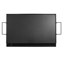 VEVOR Carbon Steel Griddle, 24x16 inch Universal Flat Top Rectangular Plate, Gas Grill Griddle for BBQ Grill, Teppanyaki, Portable Family Cookware with Handle, for Camping Tailgating Party