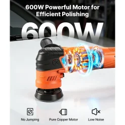 VEVOR Car Buffer Polisher, 1.2