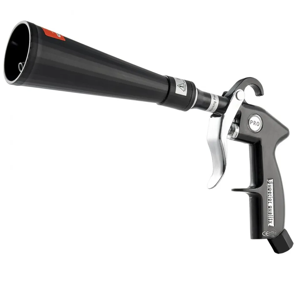VEVOR Car Cleaning Gun, 6-9.2 Bar High-Pressure Air Blow Gun with 2 Set Nozzles, 360° Rotating Nozzle for Complete Cleaning, Quickly Blasts Dirt and Dust from Surface, Work with 1/4 NPT Air Compressor