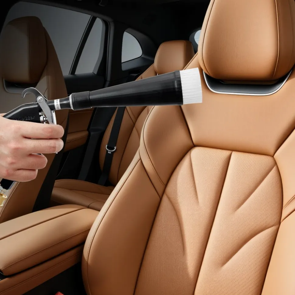 VEVOR Car Cleaning Gun, 6-9.2 Bar High-Pressure Air Blow Gun with 2 Set Nozzles, 360° Rotating Nozzle for Complete Cleaning, Quickly Blasts Dirt and Dust from Surface, Work with 1/4 NPT Air Compressor