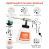 VEVOR Car Cleaning Gun, 6-9.2 Bar High-Pressure Air Blow Gun with 2 Set Nozzles, 360° Rotating Nozzle for Thorough Cleaning, Quickly Blasts Dirt and Dust from Surface, Work with 1/4 NPT Air Compressor