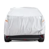 VEVOR Car Cover, Car Cover Waterproof for Toyota Camry Mid Size Sedan, Custom-fit All Weather Sun Rain Wind Frost Dust Snow Protection Full Exterior Covers with Door Zipper and Cotton Lining, Silver
