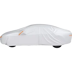 VEVOR Car Cover, Car Cover Waterproof for Toyota Camry Mid Size Sedan, Custom-fit All Weather Sun Rain Wind Frost Dust Snow Protection Full Exterior Covers with Door Zipper and Cotton Lining, Silver