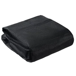VEVOR Cargo Net, 120 in x 105 in, Heavy Duty Truck Cargo Net for Truck Bed, 4 Adjustable Straps with Carabiners and Rubber Coated Hooks, Durable, Suitable for Pickup, Jeep, Truck, SUV, Boat (Black)