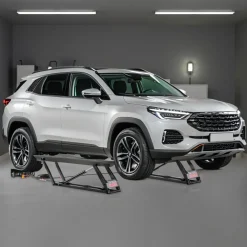 VEVOR Car Lift, 7000 lbs Capacity Car Lifts for Home Garage, 3-Level Adjustable with 29.4