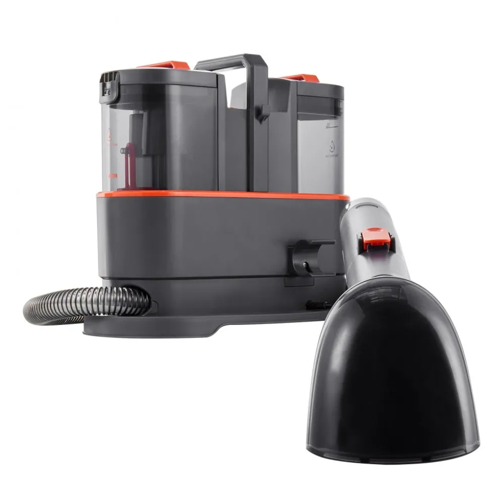 VEVOR Carpet Cleaner Machine, 50.72 oz Clean Water Tank & 27.05 oz Dirty Water Tank, Portable Upholstery Shampooer, 11.5Kpa Handheld Furniture Extractor, Spot and Stain Deep Cleaner for Rug Couch Car