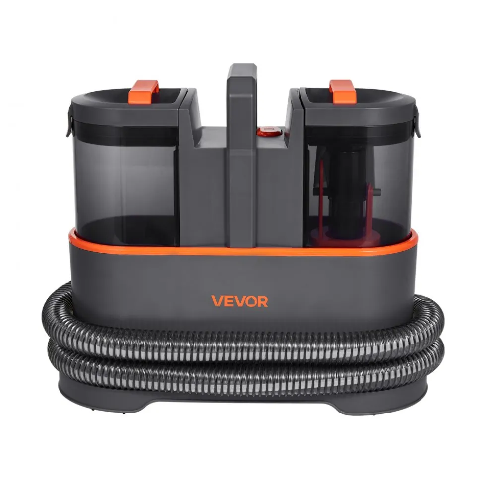 VEVOR Carpet Cleaner Machine, 50.72 oz Clean Water Tank & 27.05 oz Dirty Water Tank, Portable Upholstery Shampooer, 11.5Kpa Handheld Furniture Extractor, Spot and Stain Deep Cleaner for Rug Couch Car