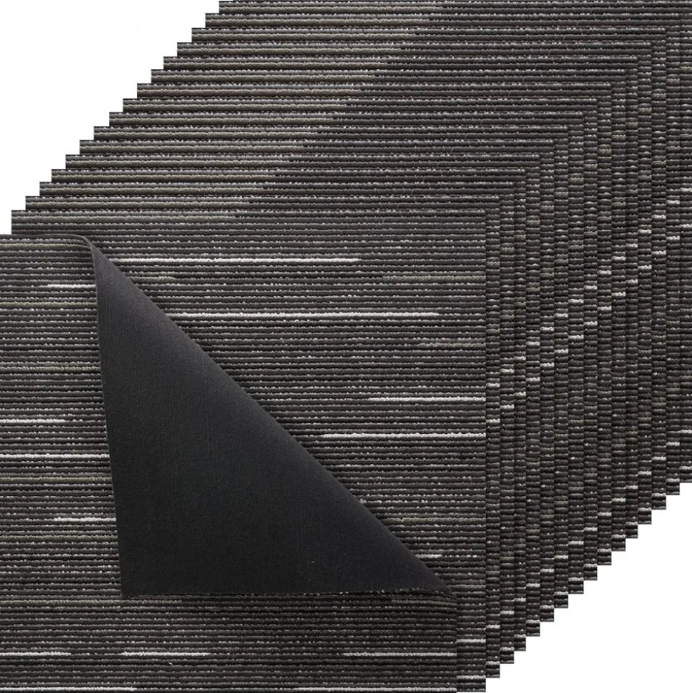 VEVOR Carpet Tiles Reusable 24x24 inch, 24 PCS Modular Carpet Square Rug, Commercial Floor Soft Padded for Seamless Cover 96sq.ft, Easy DIY Replacement for Living Room Bedroom Office Indoor,Gray